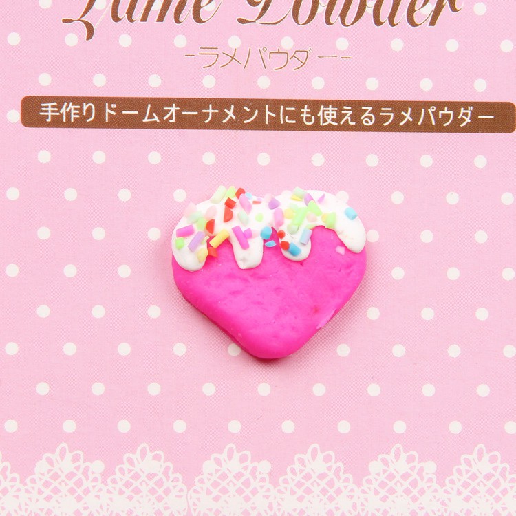 Sticker trái tim dẻo - phụ kiện handmade ốp lưng