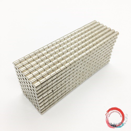 Nam châm mạ kẽm kích thước 3x3mm giá rẻ