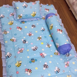 Combo nệm gối cho bé
