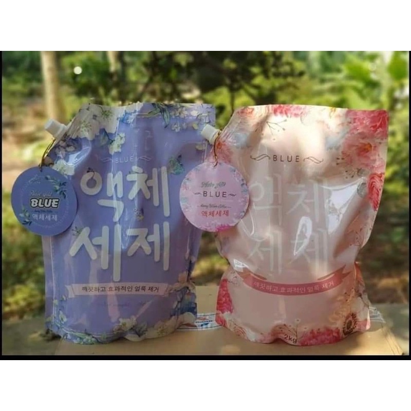 Nước giặt blue túi 2lit