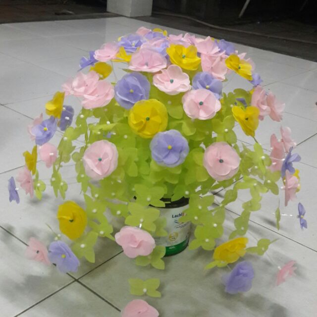 6 bộ hoa lụa