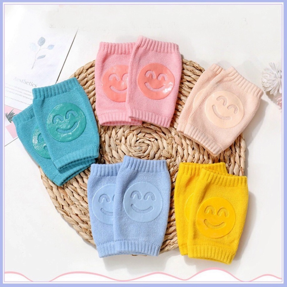 Bọc bảo vệ đầu gối cao cấp cho bé tập bò, vơ/tất tập bò, vớ tập bò cho bé an toàn chống trượt A Lá Kids