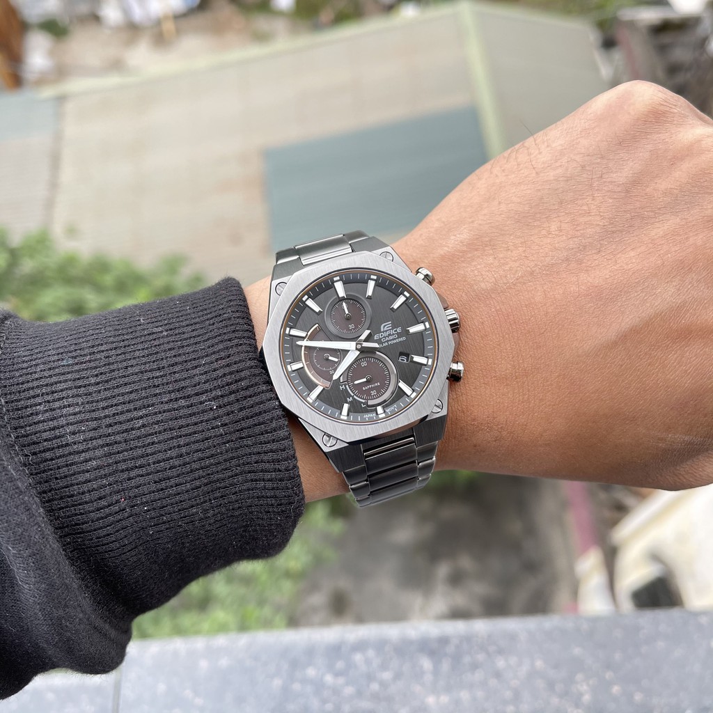 Đồng Hồ Casio Nam Dây Thép Không Ghỉ EDIFICE EFS-S570DC-1AUDF Chính Hãng