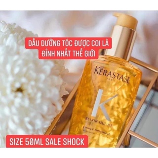 [Hàng trả order, không có dư] Dầu Dưỡng Tóc Kerastase 50ml