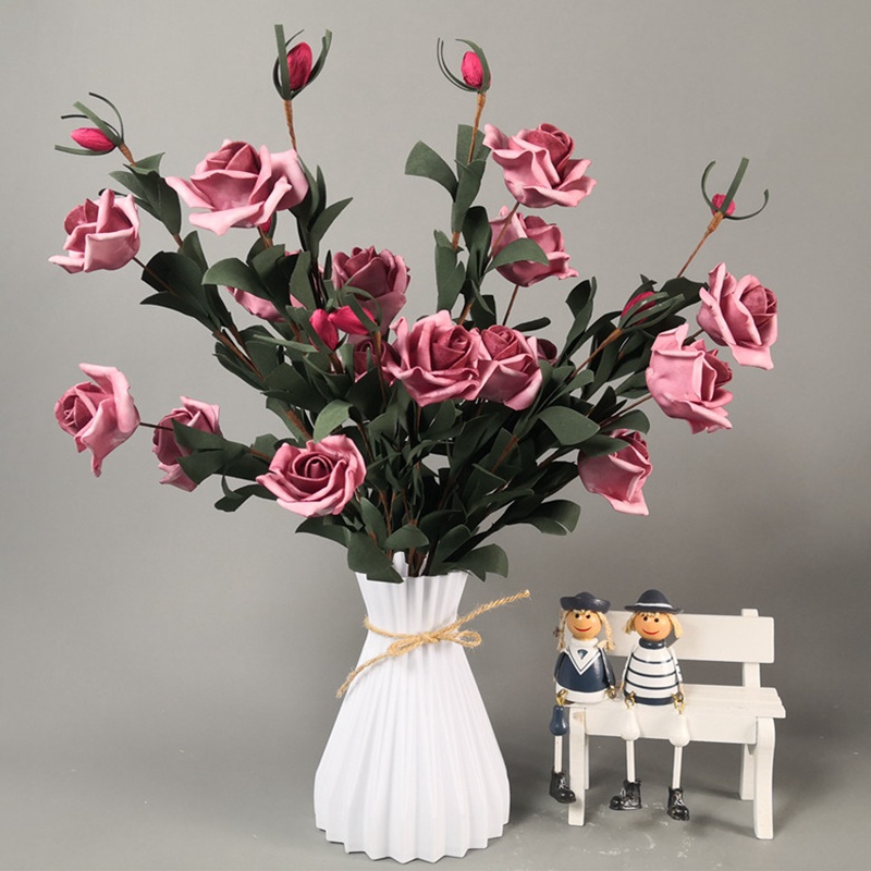 Bình hoa để bàn thiết kế đơn giản trang trí nhà cửa