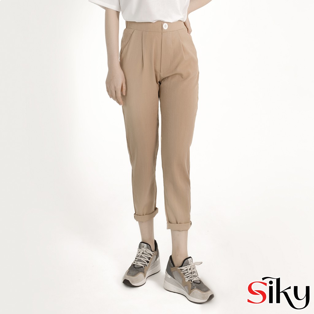 Quần Baggy đũi cạp chun giả cúc - SLIKY | BigBuy360 - bigbuy360.vn