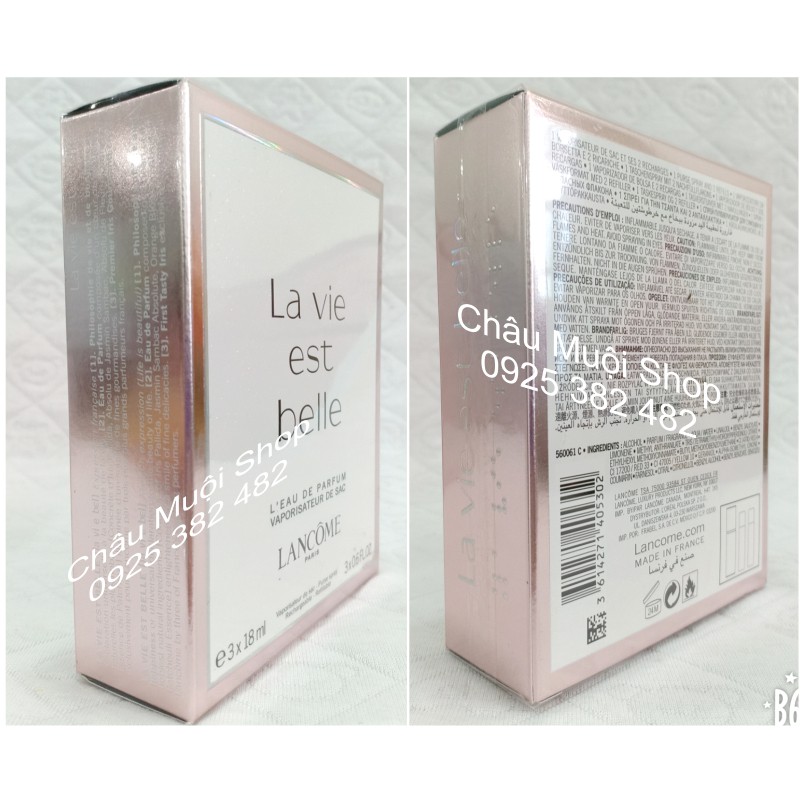 Sét 3 Chai Nước Hoa Lancôme La Vie Est Belle