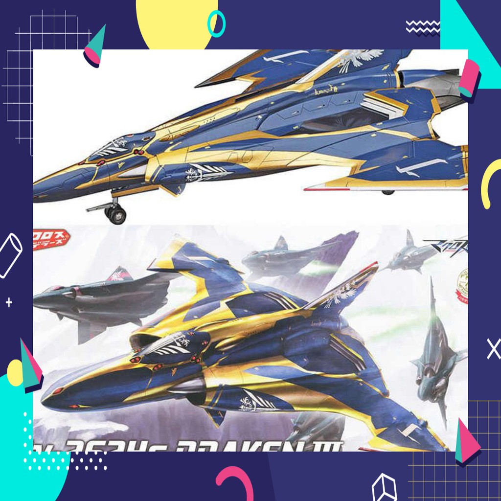 mô hình lắp ráp Hasegawa Model Macross Battlestar 1/72 Sv-262Hs Bandai