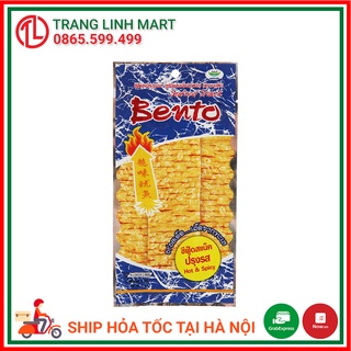 Snack mực tẩm gia vị cay Bento Thái Lan gói 6g