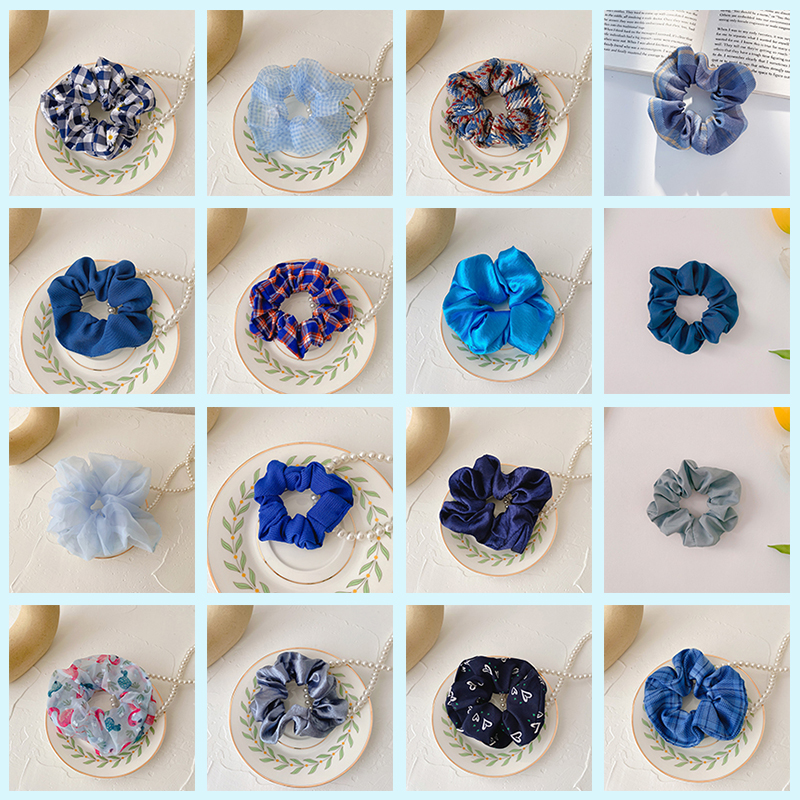 Dây cột tóc màu trơn thời trang Hàn Quốc cho nữ