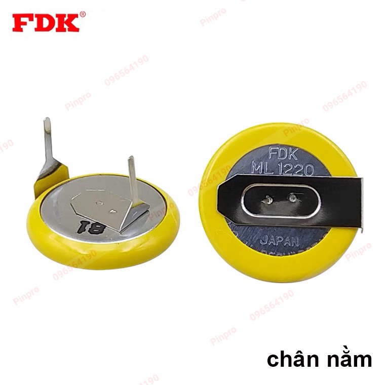 Pin sạc FDK ML1220 3V chính hãng 1 viên