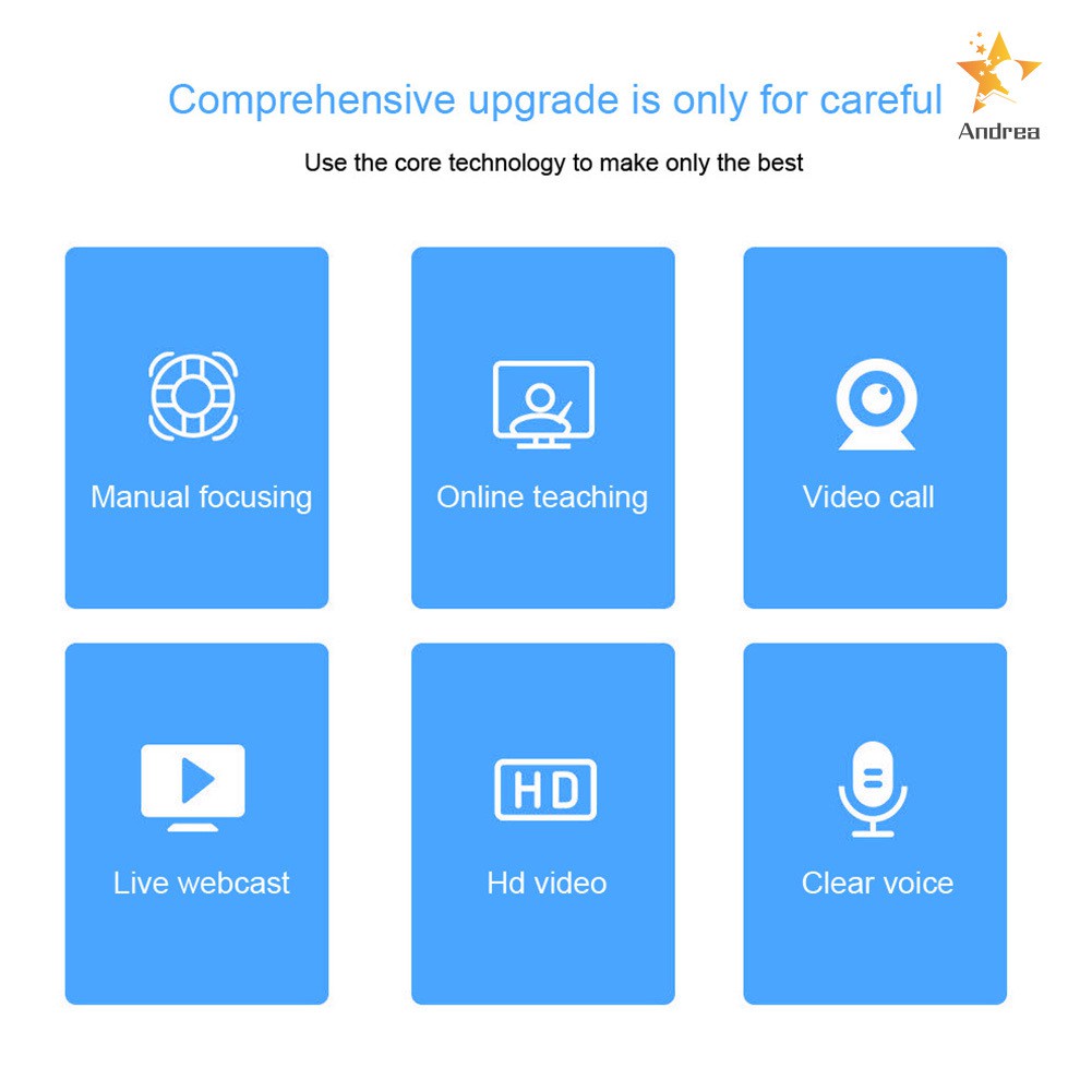 Webcam Usb Hd Có Kẹp Gắn Micro Cho Pc Laptop | BigBuy360 - bigbuy360.vn