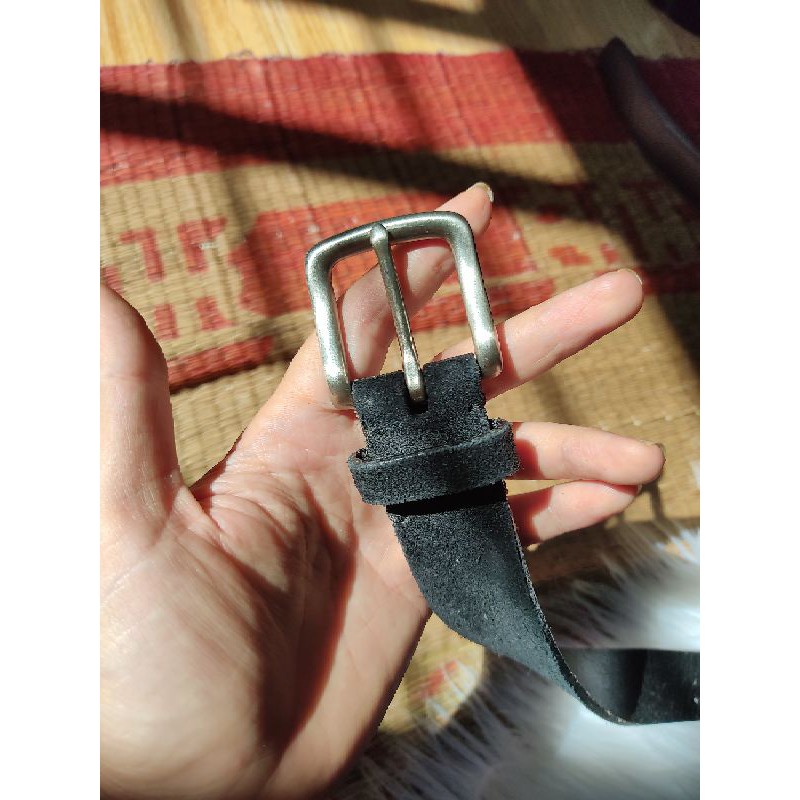 Dây lưng da lộn bản 2,8cm