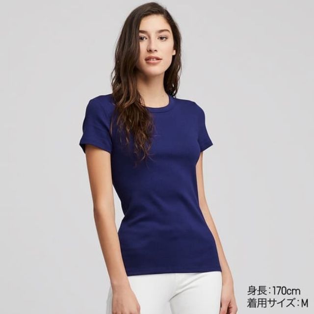 Áo thun tăm Uniqlo mẫu 2019 (Hàng xách tay Nhật)