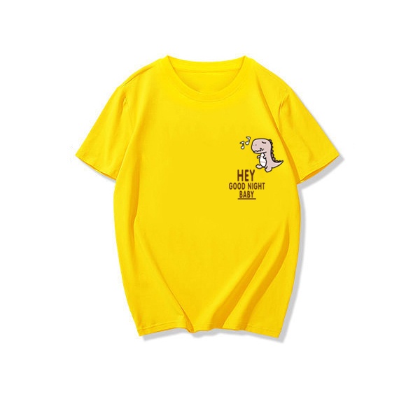 NRVP Áo thun mềm mại cổ tròn họa tiết hoạt hình dễ thương thời trang dành cho trẻ em từ 3- 11 tuổi