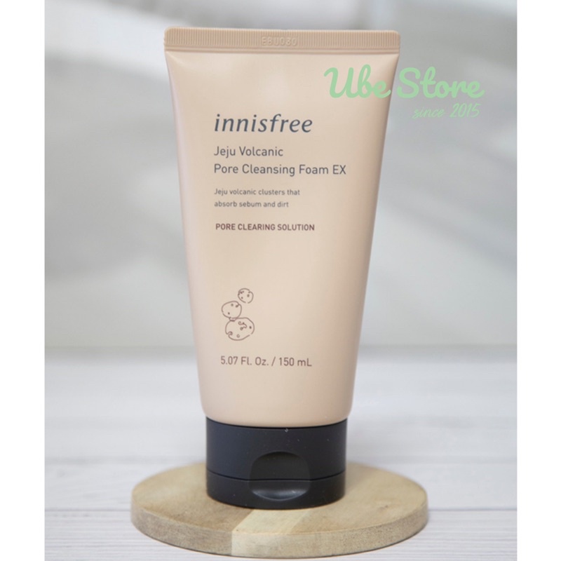 SỮA RỬA MẶT ĐẤT SÉT NÚI LỬA INNISFREE VOLCANIC PORE CLEANSING FOAM 150ML