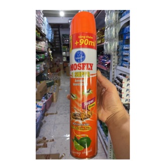Xịt muỗi mosfly 600ml cam