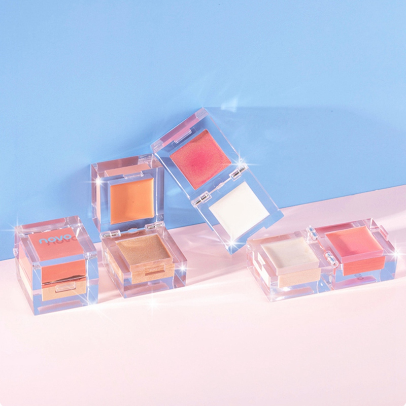 (Hàng Mới Về) Phấn Má Hồng Dạng Khoai Tây Nghiền 2 Màu Novo