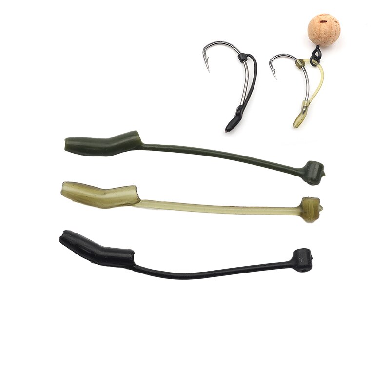 Set 10 Phụ Kiện Gắn Lưỡi Câu Cá Màu Đen