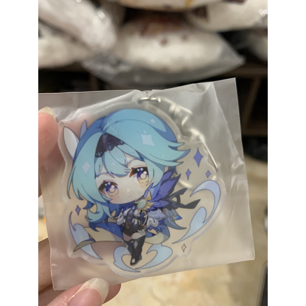 Móc khóa genshin impact cute ayaka yoimiya sayu eula rosaria yanfei kazuha