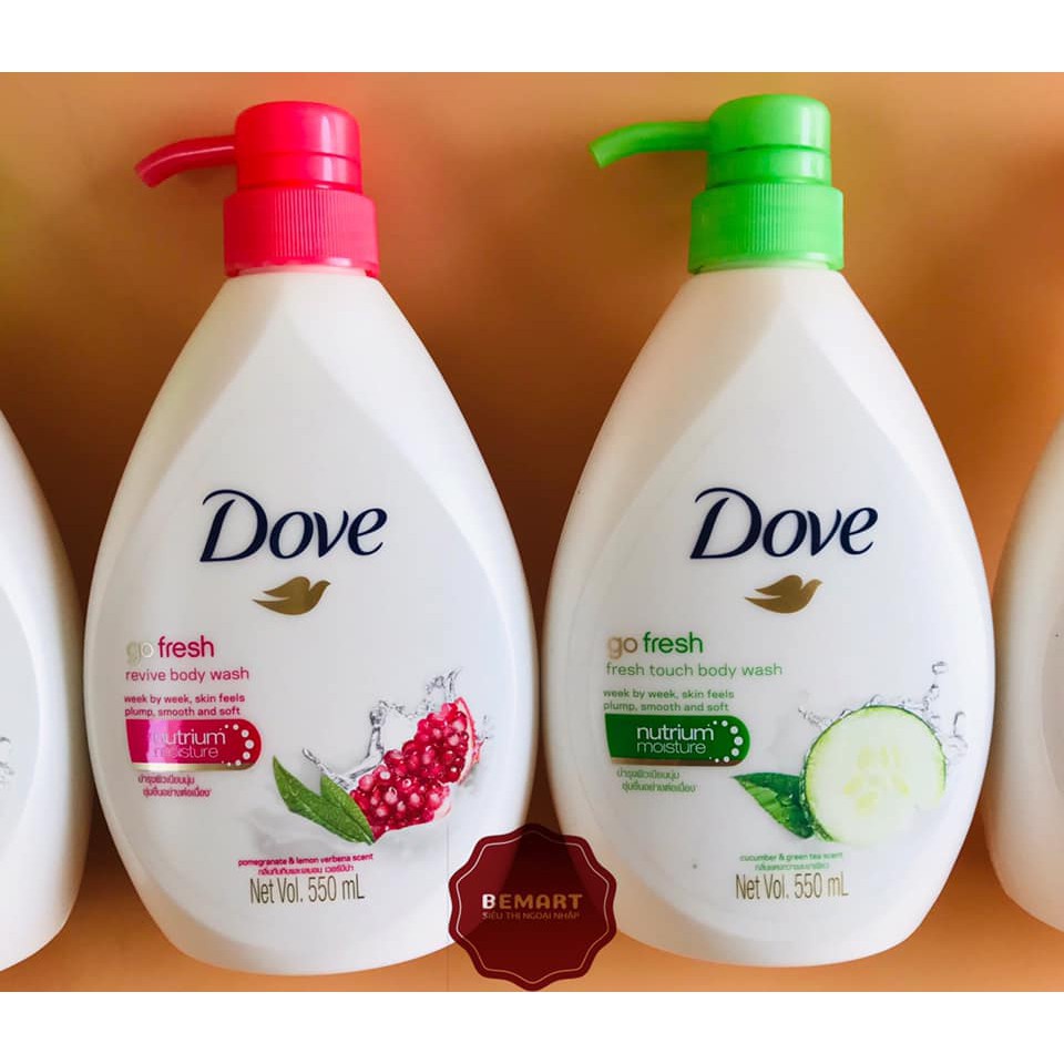 Sữa Tắm Dove Thái 550ML