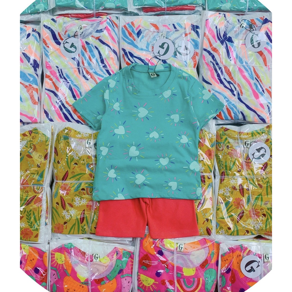 Lyvyshop - Bộ quần áo bé gái siêu dễ thương từ 09-28kg