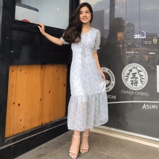 xả kho 🌺 Đầm maxi thắt eo sale