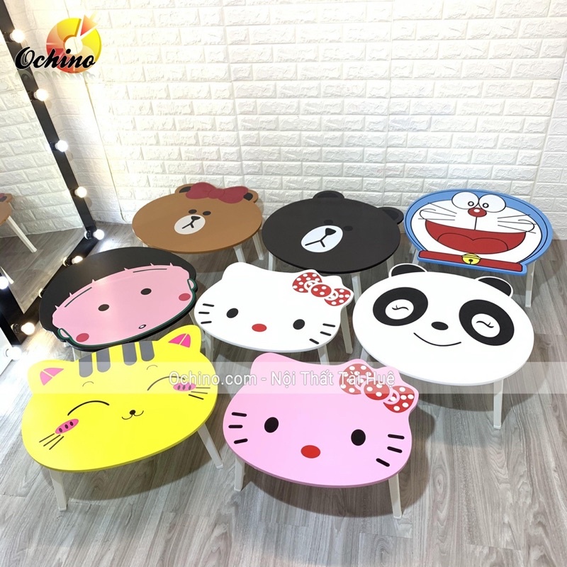 Combo 5 Bàn Gấp Hình thú Ngộ nghĩnh Cho bé