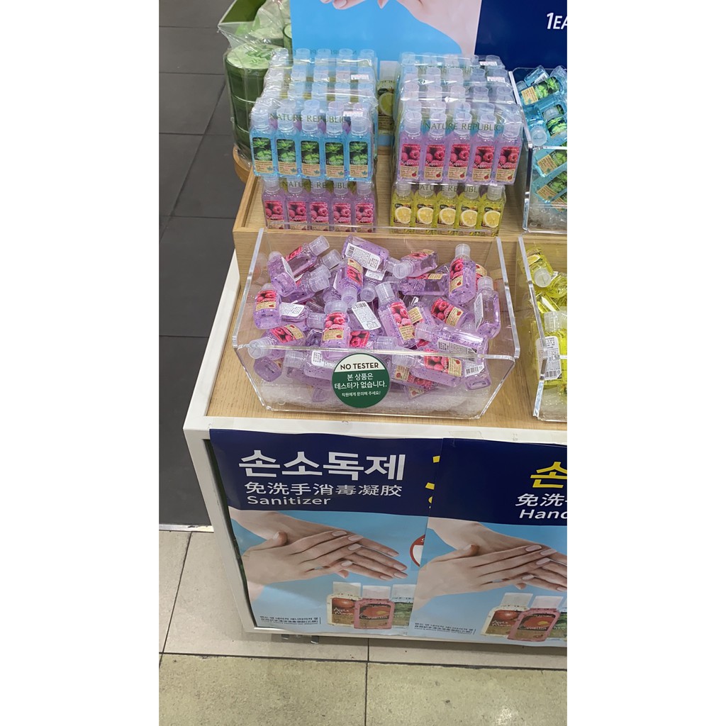 GEL RỬA TAY KHÔ NATURE REPUBLIC HÀN QUỐC 30ML-HÀNG AUTH CÓ BILL