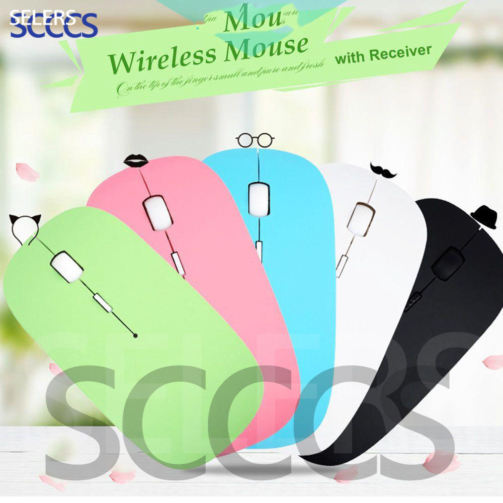 Chuột Quang Không Dây Siêu Mỏng Với Đầu Nhận Usb -cao cấp Chuột  chuyên dùng khi chơi game