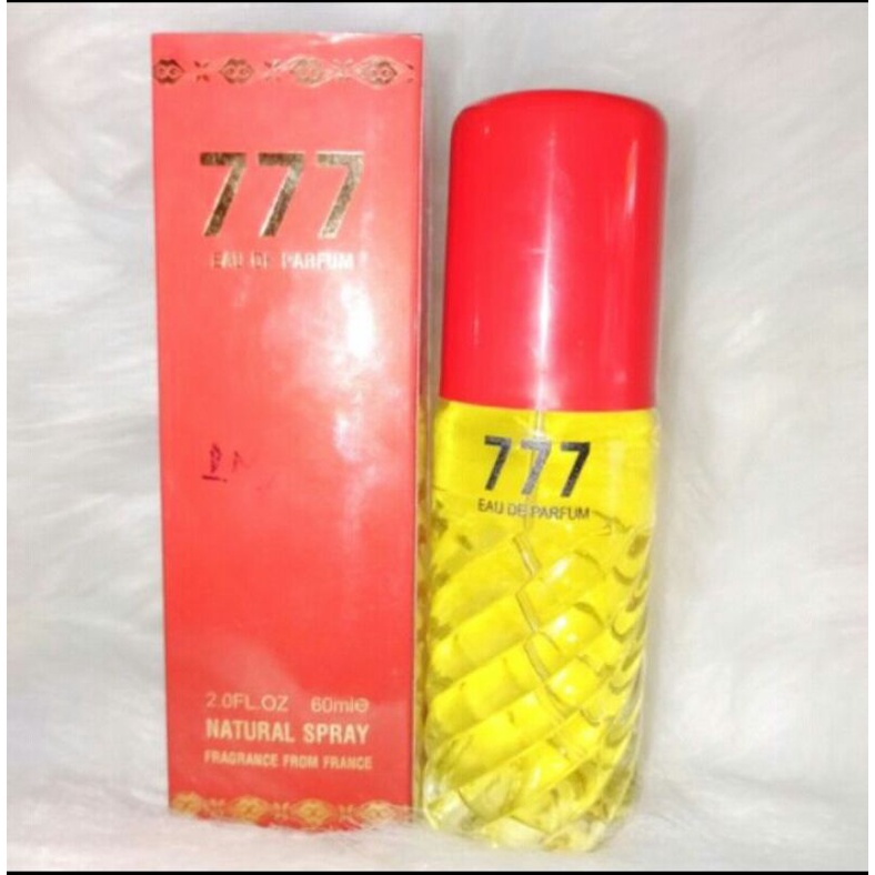 Nước hoa 777 lớn 60ml và 777 nhỏ 30ml của Mỹ Hảo.    unisex