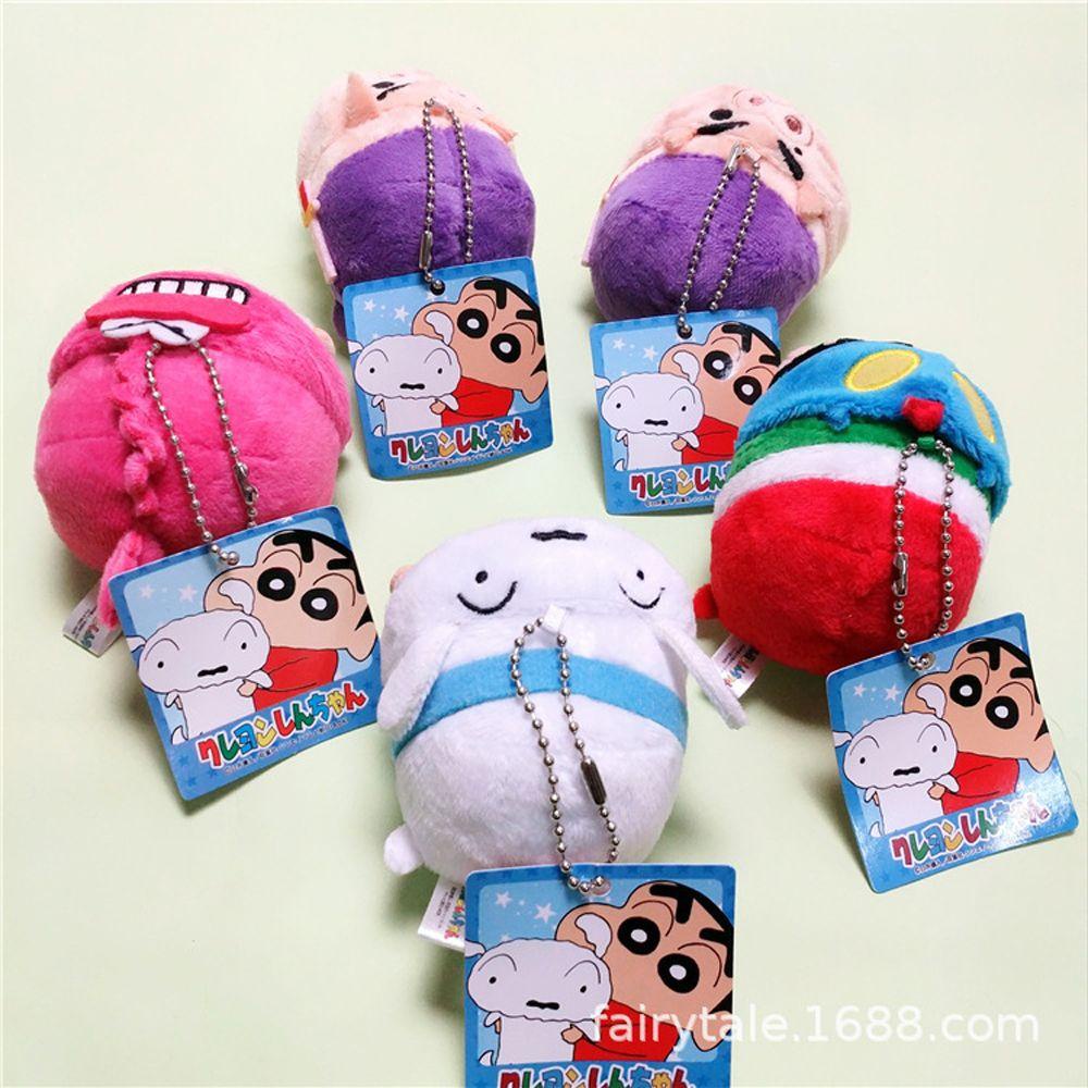 Móc Khóa Hình Cậu Bé Bút Chì Shin-Chan Nhồi Bông Hoạt Hình Mini Trang Trí Ba Lô / Hành Lý