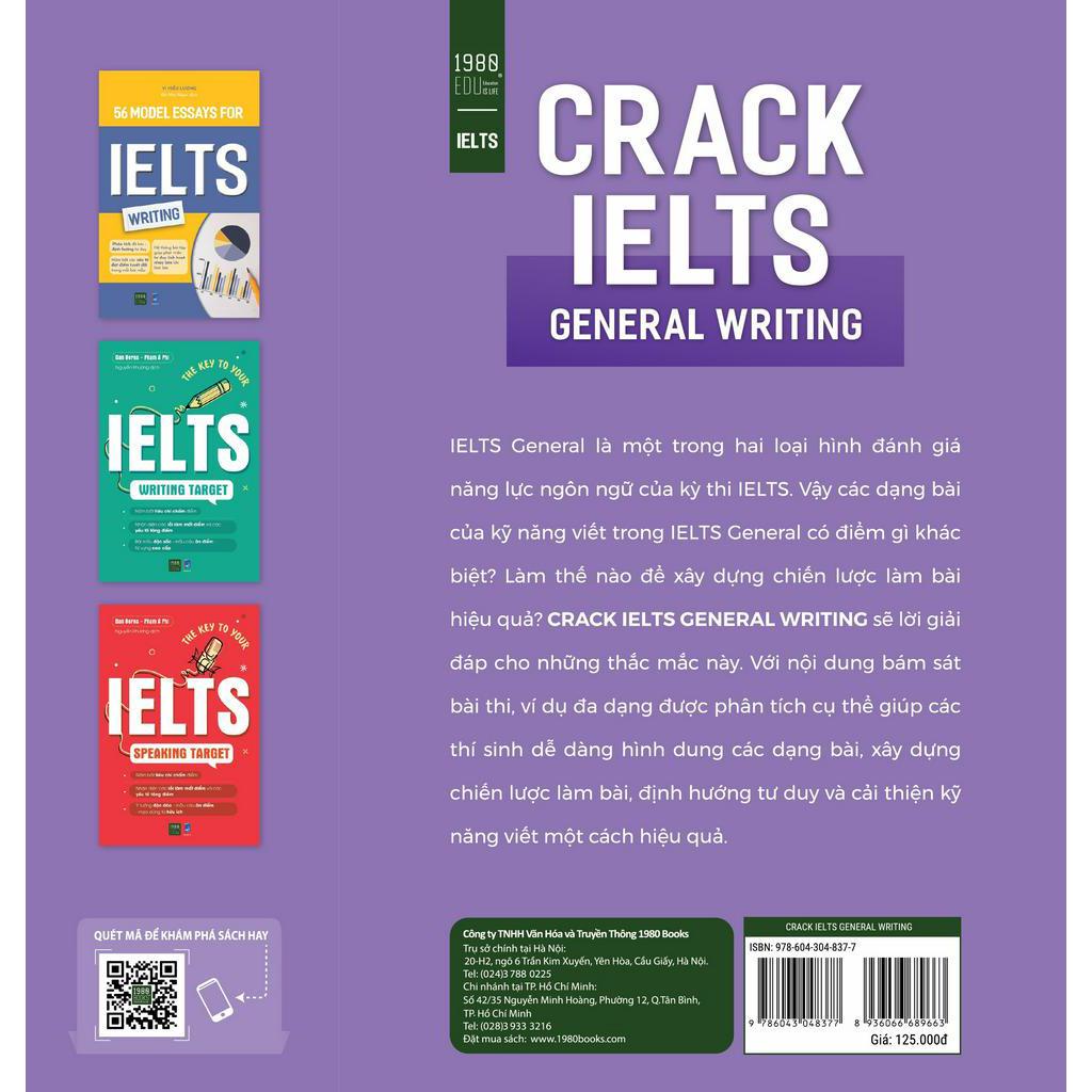 Sách Crack Ielts General Writing