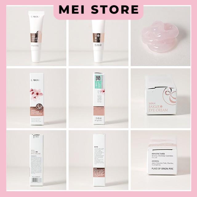 Kem Dưỡng Da Mắt Laikou 15g Chống Nếp Nhăn Lão Hóa Xóa Mờ Quầng Thâm Mắt