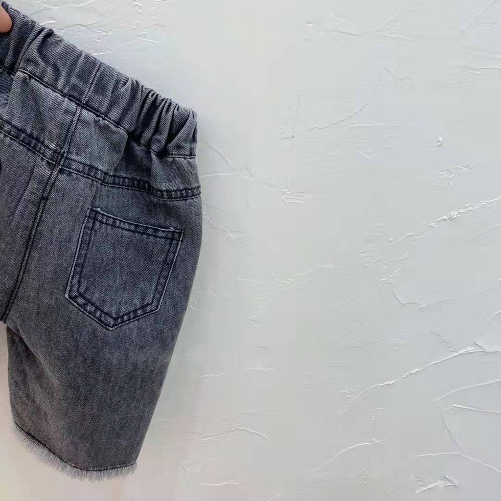 [Q128] Quần short jean rách ống sz 80-120