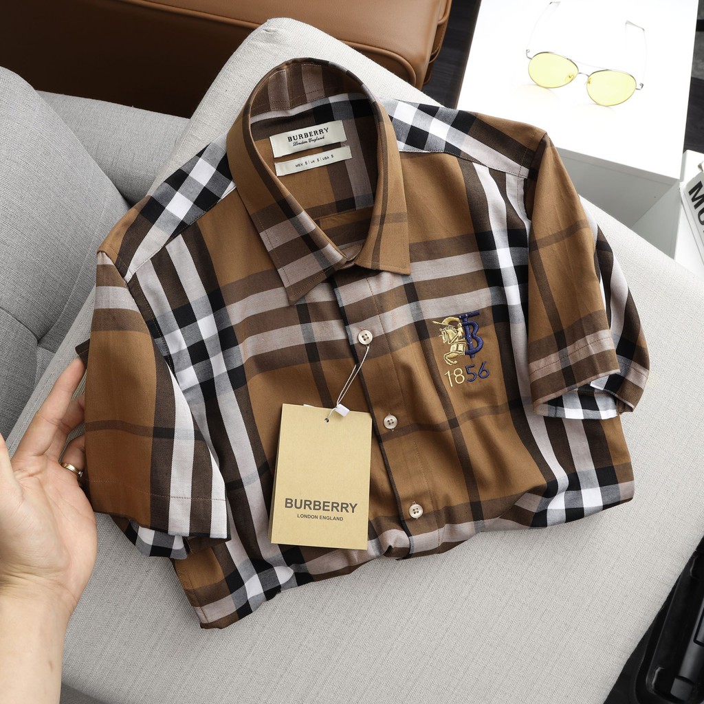 Sơ mi nam ngắn tay kẻ caro B.B.R cao cấp | BigBuy360 - bigbuy360.vn