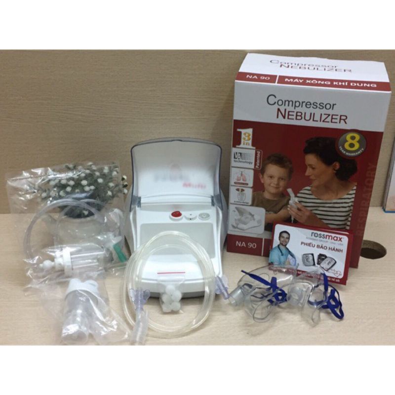 MÁY HÚT RỬA DỊCH MŨI,XÔNG HỌNG 2 TRONG 1 ROSSMAX MỸ NA100