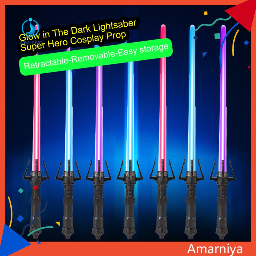 Amar Đồ Chơi Lightaber Phát Sáng Có Âm Thanh Vui Nhộn Cho Người Lớn Và Trẻ Em