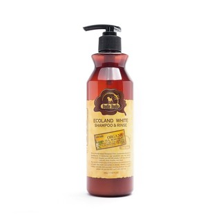 Sữa tắm và xả lông trắng budle'budle ecoland white shampoo & rinse