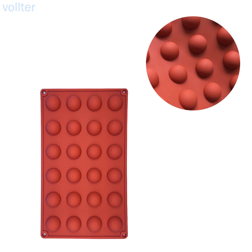 Khuôn Silicone Làm Bánh Hình Nửa Quả Bóng