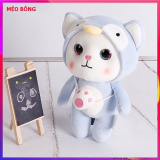 Thú nhồi bông hình mèo con đáng yêu