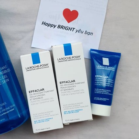 Sữa Rửa Mặt Dạng Gel Dành Cho Da Dầu Nhạy Cảm Effaclar Gel Moussant Purifiant La Roche Posay size bé | BigBuy360 - bigbuy360.vn