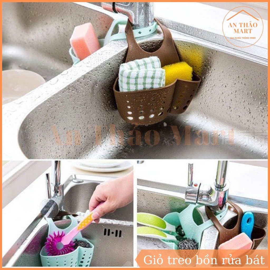 Giỏ Treo Bồn Rửa Bát Đựng Đồ Tiện Dụng, Giỏ Đựng Đồ Đa Năng Treo Bồn Rửa Bát