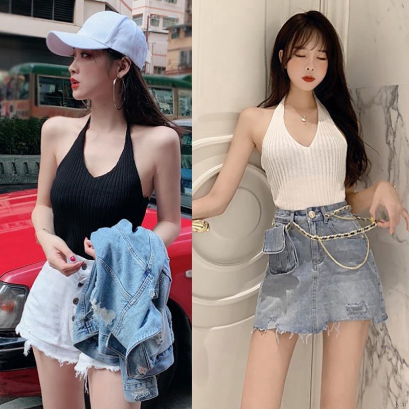 Áo không tay phong cách retro thời trang quyến rũ cho nữ