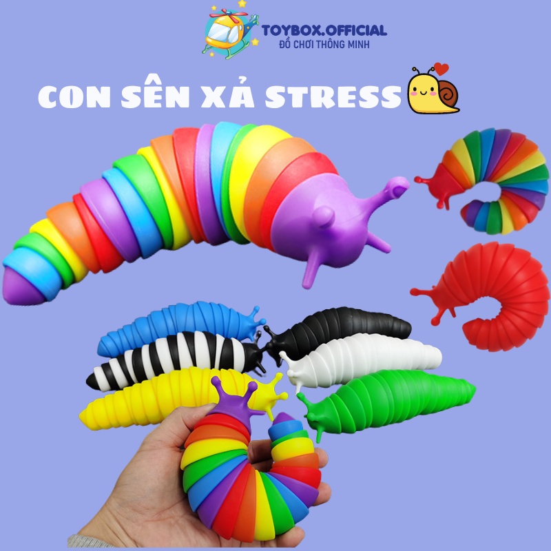 Đồ Chơi Con Sên Xả Stress, Đồ Chơi Popit Giảm Stress - E59