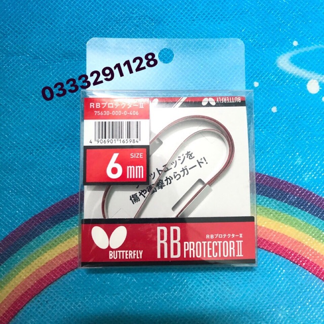 Viền vợt bóng bàn Buterfly ProtectorII  dày 6mm