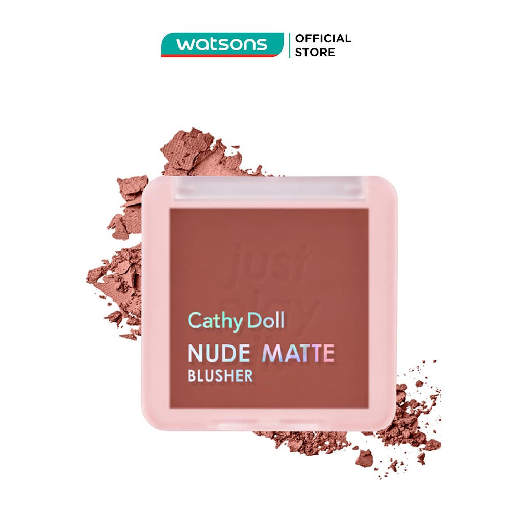 Phấn Má Hồng Cathy Doll Nude Matte Blusher 6g