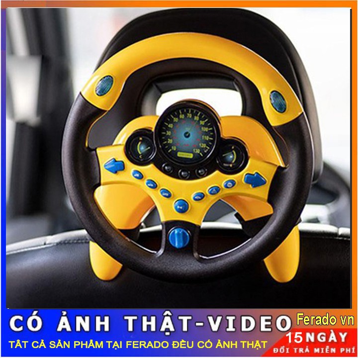 Tay lái đồ chơi - vô lăng ô tô cho trẻ em