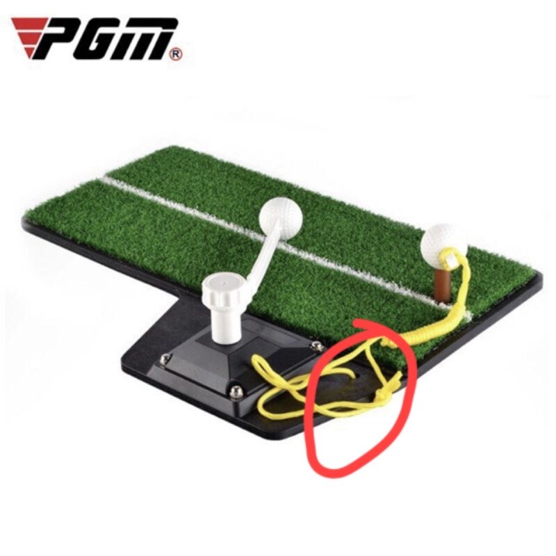 Thảm tập Swing 360 độ PGM ( Tặng kèm bóng golf nhựa và tee golf cao su )