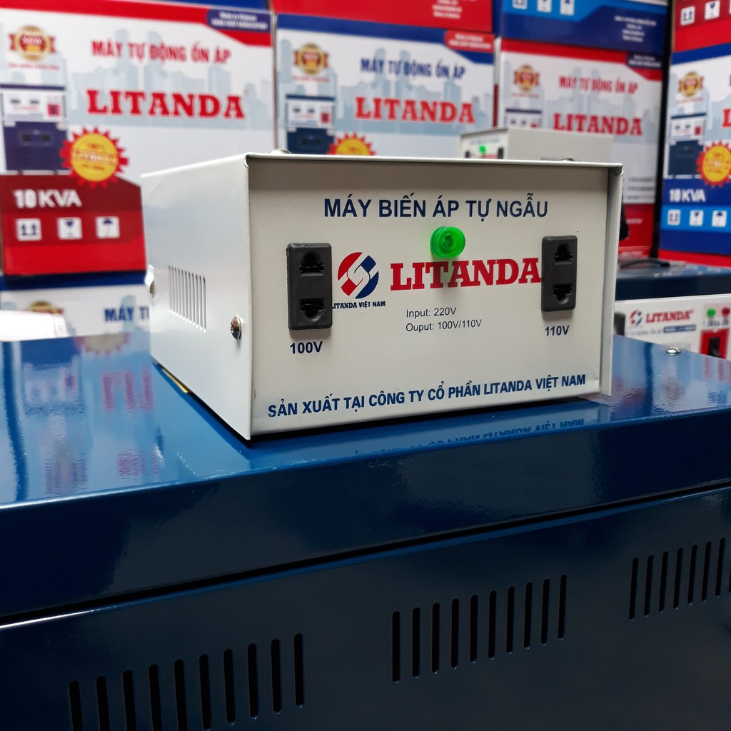 Đổi nguồn 220V ra 110v Litanda 1000VA